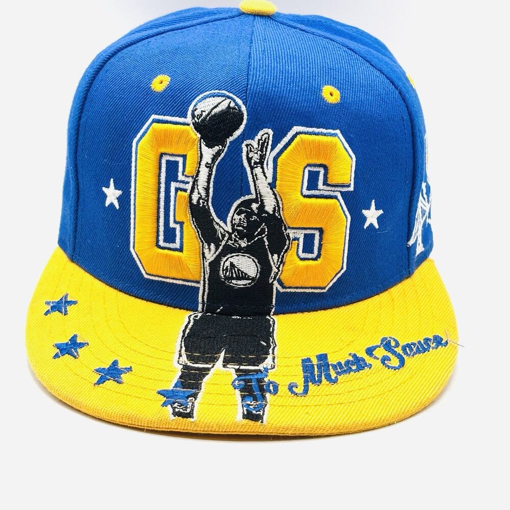 Golden State Warriors SnapBack Hat Cap Steph Curry Leader Of The Game